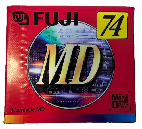 Fuji minidisc red - fuji,