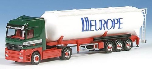 Herpa lkw actros aerop - mb, lh/aerop