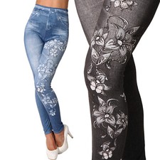Leggings Hose Jeans Look