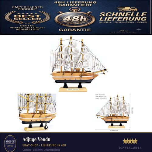 Fahibin 16cm segelboot modell - fahibin,