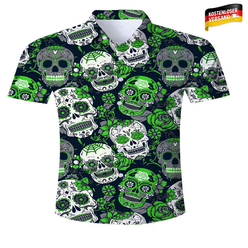 Herren hawaii hemd - hawaii, 3d