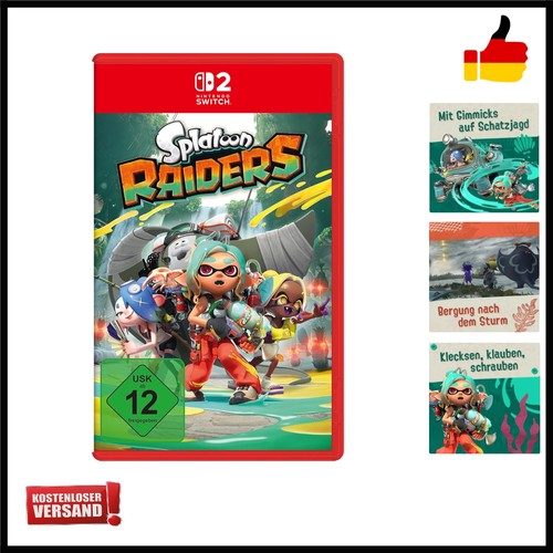 Neu splatoon raiders switch - splatoon,