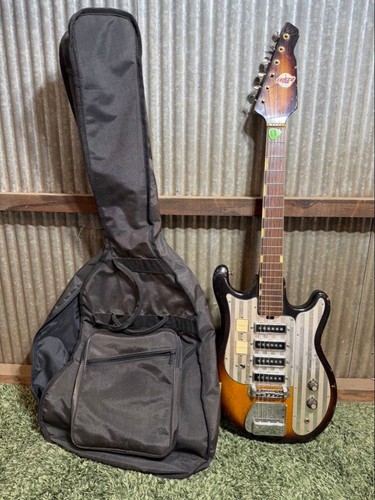 Teisco 1960s bizarre guitar - teisco,