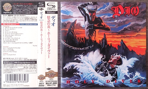 Dio holy diver cd - dio,