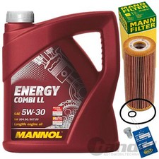 MANN ÖLFILTER FILTER+5W30 ÖL für 1.9+2.0 TDI VW SHARAN 7M GOLF 4 AUDI A3 8L A4