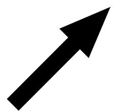 (€2,99/Stk.) Aufkleber Pfeil