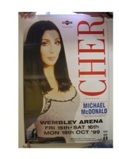 Cher Poster Tour London U-Bahn