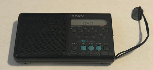 Sony bands radio schwarz - radio,