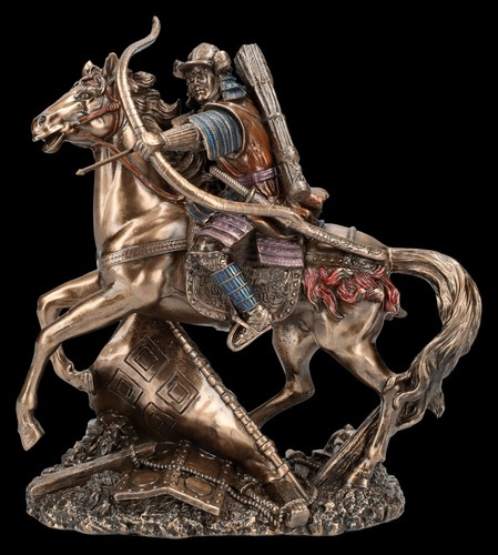 Samurai figur reiter mit - samurai,