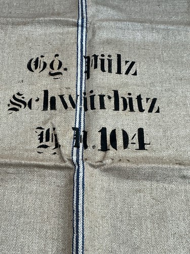 Antiker mehlsack - antiker,