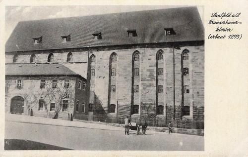 Saalfeld saale - ak, saalfeld/saale