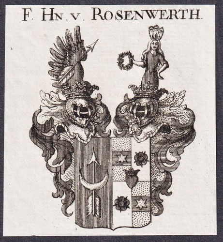 Rosenwerth wappen coat arms - wappen, of