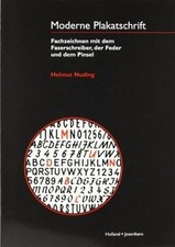 Moderne Plakatschrift