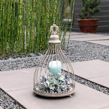 Metall Pflanzkrone Dekokäfig