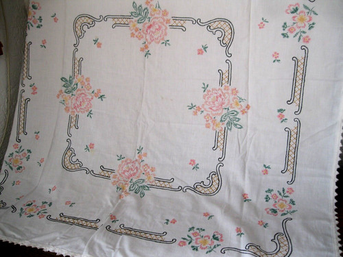 Alte mitteldecke tischdecke - alte,