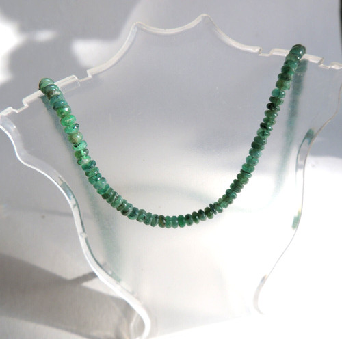 Halskette mit chrysopras - mit,