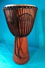 Djembé-Trommel (30cm) von Meinl mit Rucksack und Lehrbuch als Set