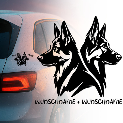 Deutscher schäferhund paar - deutscher,