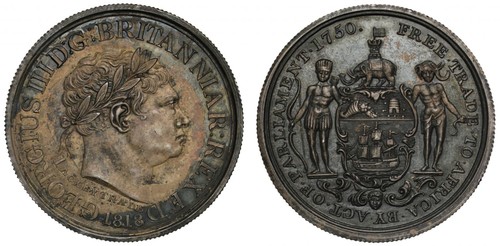 Georg iii gold coast - iii.,, silber