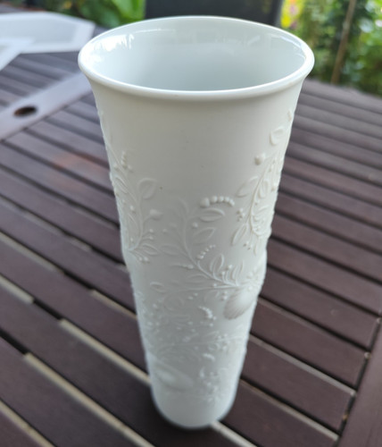 Kaiser porzellan vase weiß - porzellan,