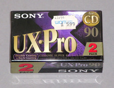 2x Sony UX-Pro 90 Tape IEC II