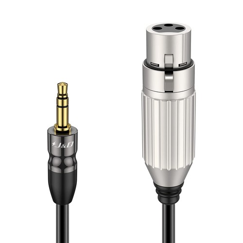 Xlr kabel trs - j&d, 1/8