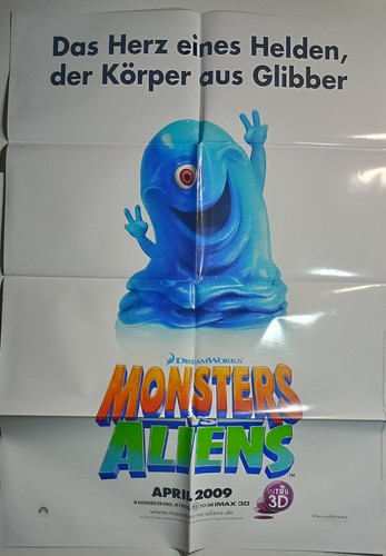 Filmplakat monsters aliens - monsters, vs.