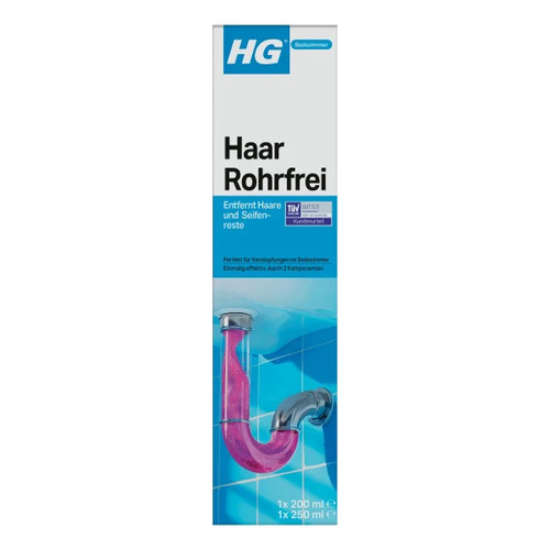 Haar rohrfrei komponenten - rohrfrei, 2-komponenten