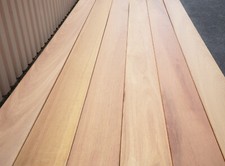 Guyana Teak - Basralocus,Terrassenholz,25x145mm,glatt,Diele,Terrasse,Holz, No.B2