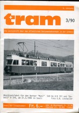 Fachzeitschrift Tram – Personennahverkehr Schweiz 3/1990