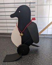 Pinguin, Holz, Holzspielzeug, Schiebe- & Ziehspielzeug, Rarität, TOP