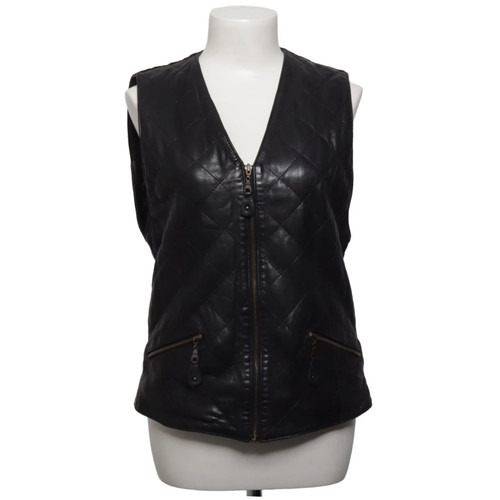 Clan lederweste damen - lederweste,,