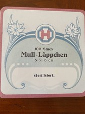 Alte Blechdose Mull Läppchen Apotheke