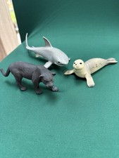 Schleich Tiere Robbe Hai Puma