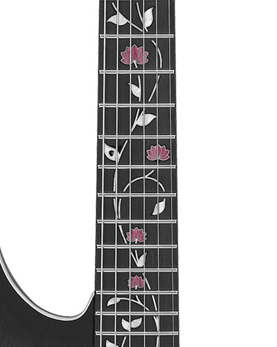 Fretlook blossom inlay - blossom,