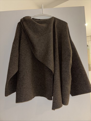 Zara strick cape - strick, mit