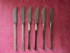 WMF Besteck New York 6 Messer Griffe versilbert 90  L  21,8 cm
