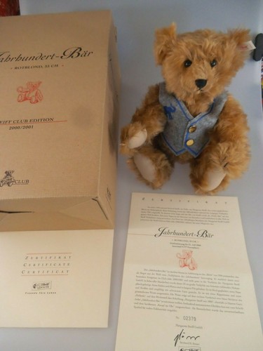 Steiff teddy jahrhundert - teddy,