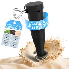 2x Bodenhülse Schirmständer für Sonnenschirm Ø 25–45mm Rasendorn Schirmhalter