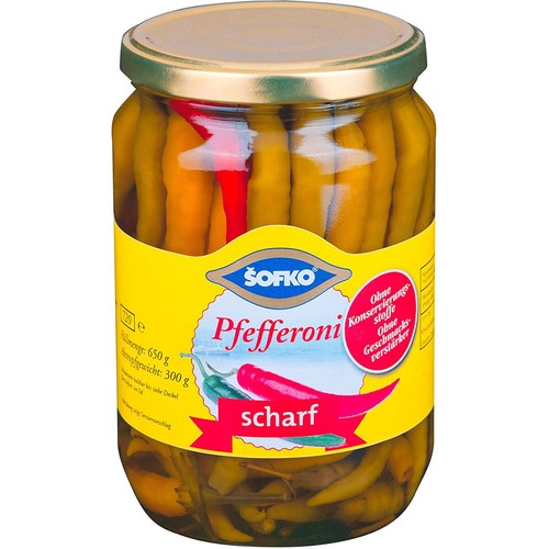 Sofko pfefferoni scharf - sofko,