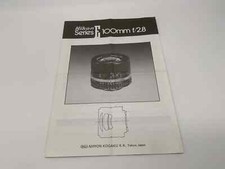 Nikon Series E 100mm f/2.8 Bedienungsanleitung Deutsch