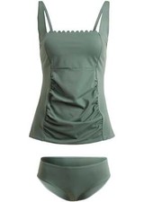 2-tlg Set Bandeau Tankini aus