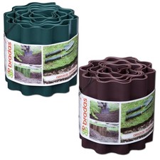 Rasenkante braun grün