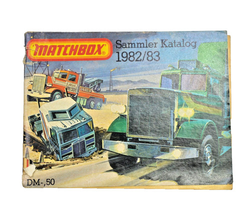Alter katalog matchbox - katalog, 1982