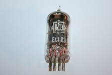 ECC83, RSD / 1x used vacuum tube, NOS / top test on TV-7D tube tester