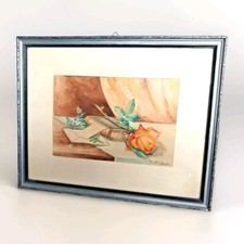 schönes Aquarell echtes