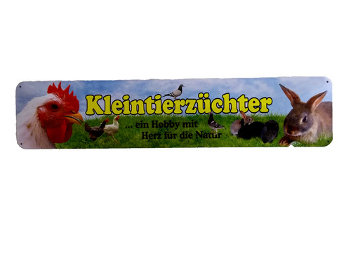 Blechschild metallschild - , "