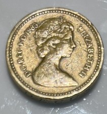 1 Pfund Münze 1983 Queen