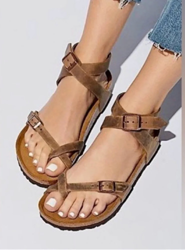 Birkenstock yara leather ankle - leather,