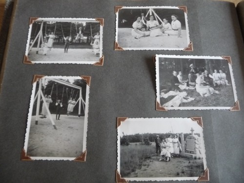 Altes fotoalbum - altes,